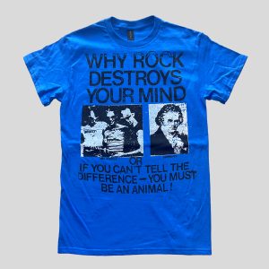 Rock destroys – Blau royal